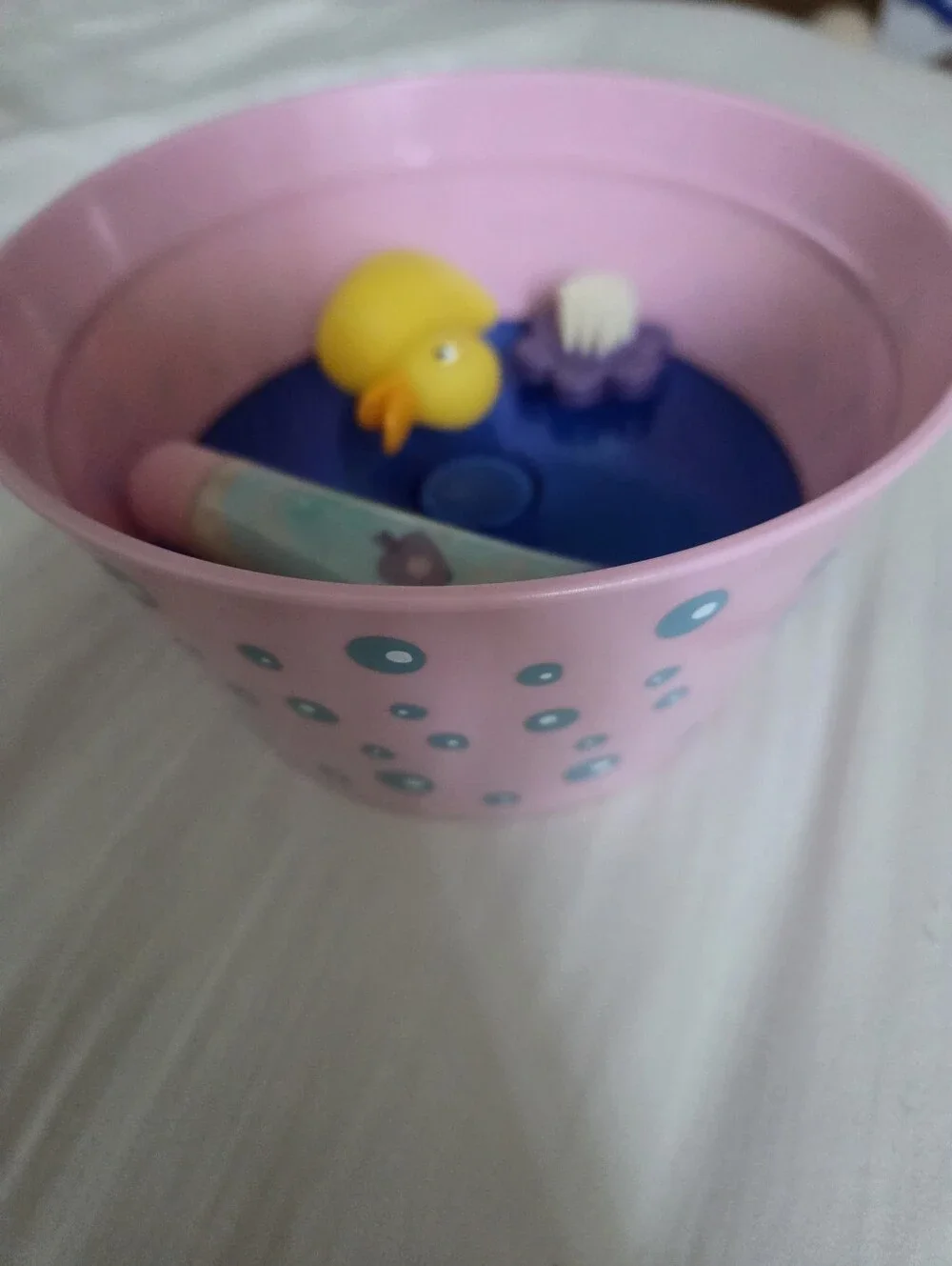 American Girl Coconut Spa Accessories Dog Bath Tub Duck Toy Shampoo Brush
